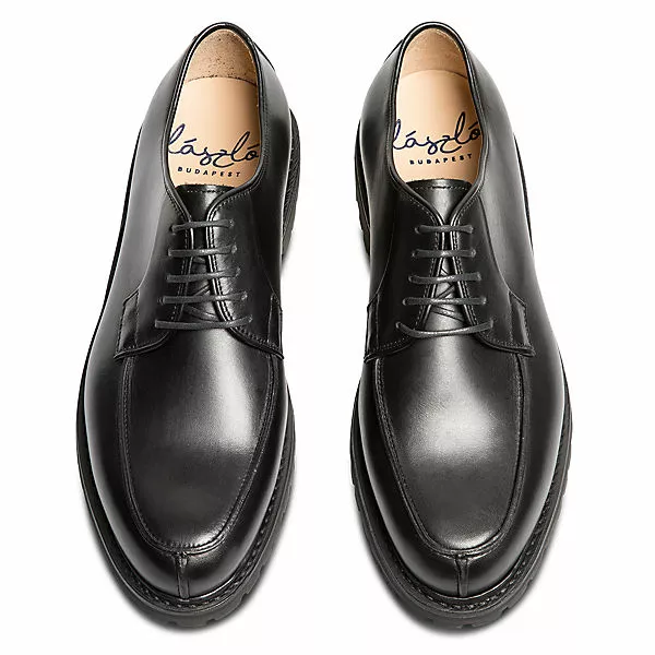 László BUDAPEST Magnus Rahmengenähter Norweger Handgefertigt In Eigener Manufaktur - Schwarz 14 László BUDAPEST Magnus Rahmengenähter Norweger Handgefertigt In Eigener Manufaktur - Schwarz – Bild 12