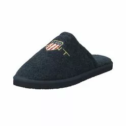 Gant Herren Hausschuhe - Tamaware, Pantoffeln, Slipper, Wollflanell, Logo Hausschuhe