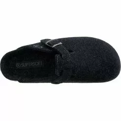 SUPERSOFT Pantoffeln - Dunkelgrau 12 SUPERSOFT Pantoffeln - Dunkelgrau -Schuhladen 25975519 06
