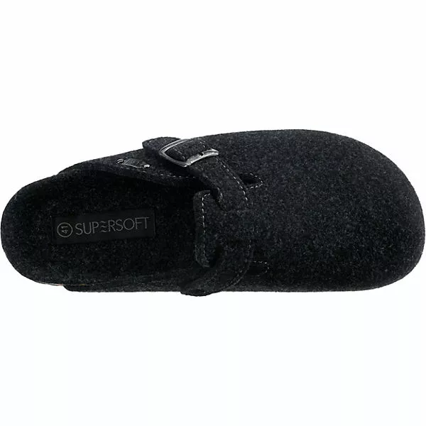 SUPERSOFT Pantoffeln - Dunkelgrau 7 SUPERSOFT Pantoffeln - Dunkelgrau – Bild 5