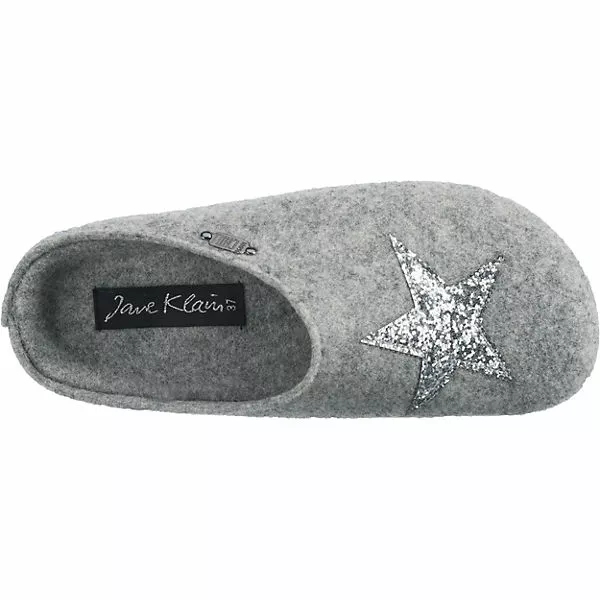 Jane Klain Pantoffeln - Hellgrau 7 Jane Klain Pantoffeln - Hellgrau – Bild 5