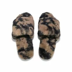 Flip*flop Hausschuh Slide*fur 2 Tone Hausschuhe