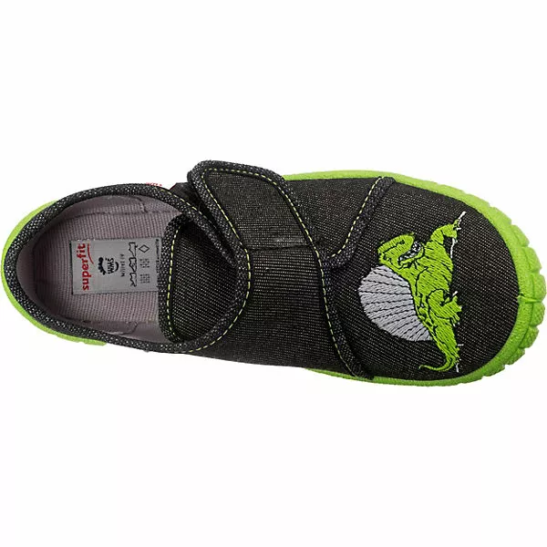 Superfit Hausschuhe BILL WMS Weite M4 Für Jungen, Dinosaurier 7 Superfit Hausschuhe BILL WMS Weite M4 Für Jungen, Dinosaurier – Bild 5