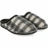 Haflinger Plaid Pantoffeln - Schwarz/weiß -Schuhladen 26379764 01