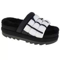 Ugg Hausschuhe Maxi Slide Logo 1127067-BLK Hausschuhe - Schwarz