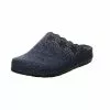 Rohde Damen Hausschuhe Slipper Hausschuh Gemütlich Puschen Textil Uni Hausschuhe - Dunkelblau -Schuhladen 27003993 01