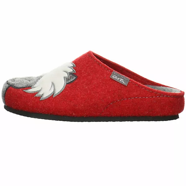 Ara Damen Hausschuhe Slipper Cosy-W Hausschuh Gemütlich Puschen Textil Uni Hausschuhe - Rot 4 Ara Damen Hausschuhe Slipper Cosy-W Hausschuh Gemütlich Puschen Textil Uni Hausschuhe - Rot – Bild 2