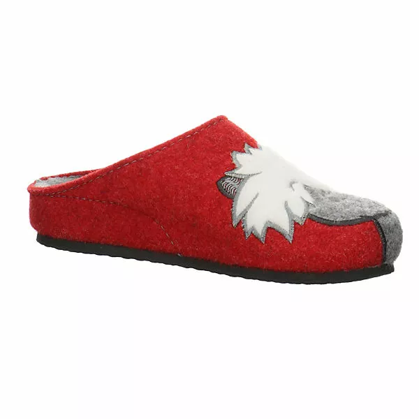 Ara Damen Hausschuhe Slipper Cosy-W Hausschuh Gemütlich Puschen Textil Uni Hausschuhe - Rot 8 Ara Damen Hausschuhe Slipper Cosy-W Hausschuh Gemütlich Puschen Textil Uni Hausschuhe - Rot – Bild 6
