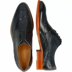 Melvin & Hamilton Business Schuhe - Anthrazit -Schuhladen 27107472 05
