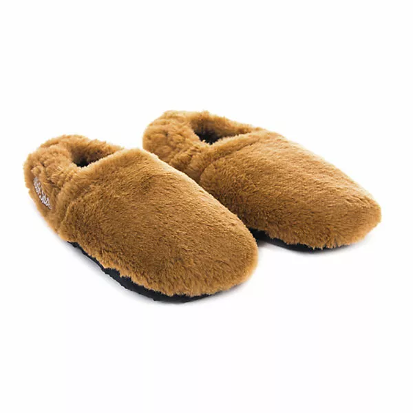 HABIBI Wärmeschuhe Slippers Hausschuhe Caramel Größe M Mikrowelle/Ofen - Karamel 4 HABIBI Wärmeschuhe Slippers Hausschuhe Caramel Größe M Mikrowelle/Ofen - Karamel – Bild 2