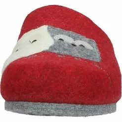 Cosmos Comfort Hausschuhe Pantoffeln - Rot 11 Cosmos Comfort Hausschuhe Pantoffeln - Rot -Schuhladen 27203080 03