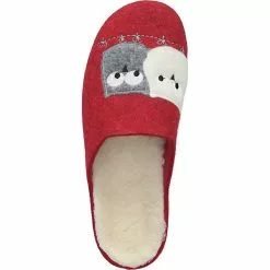 Cosmos Comfort Hausschuhe Pantoffeln - Rot 14 Cosmos Comfort Hausschuhe Pantoffeln - Rot -Schuhladen 27203080 06