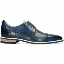 Melvin & Hamilton Dave 1 Derby Schuhe Business-Schnürschuhe - Blau -Schuhladen 27306048 03