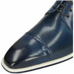 Melvin & Hamilton Dave 1 Derby Schuhe Business-Schnürschuhe - Blau -Schuhladen 27306048 05