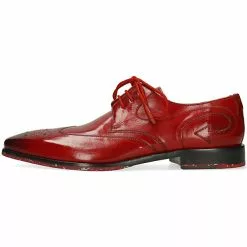 Melvin & Hamilton Elvis 63 Derby Schuhe Business-Schnürschuhe - Rot -Schuhladen 27307036 02