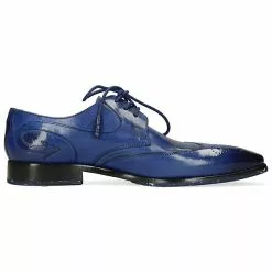 Melvin & Hamilton Elvis 63 Derby Schuhe Business-Schnürschuhe - Blau -Schuhladen 27307066 03