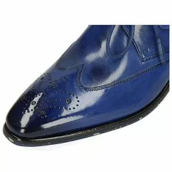 Melvin & Hamilton Elvis 63 Derby Schuhe Business-Schnürschuhe - Blau -Schuhladen 27307066 05