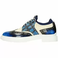 Melvin & Hamilton Ron 2 Derby Schuhe Business-Schnürschuhe - Blau -Schuhladen 27309157 02