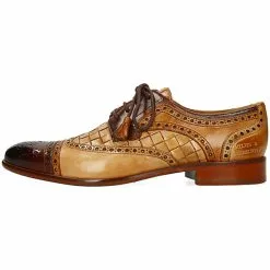 Melvin & Hamilton Henry 7 Derby Schuhe Business-Schnürschuhe - Braun -Schuhladen 27310296 07