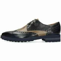 Melvin & Hamilton Martin 15 Derby Schuhe Business-Schnürschuhe - Blau -Schuhladen 27311711 07