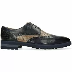 Melvin & Hamilton Martin 15 Derby Schuhe Business-Schnürschuhe - Blau -Schuhladen 27311711 08