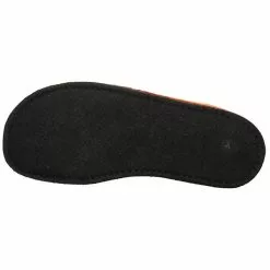Haflinger Herren Hausschuhe Slipper Hausschuh Gemütlich Puschen Textil Uni Hausschuhe - Orange -Schuhladen 27384268 09