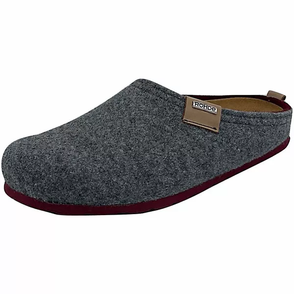 Rohde Hausschuhe - Grau 3 Rohde Hausschuhe - Grau