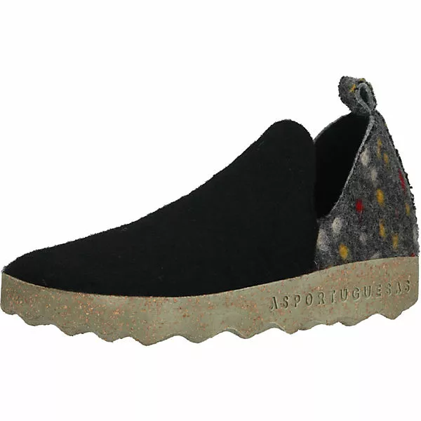 Asportuguesas Hausschuhe Hausschuhe - Schwarz 3 Asportuguesas Hausschuhe Hausschuhe - Schwarz