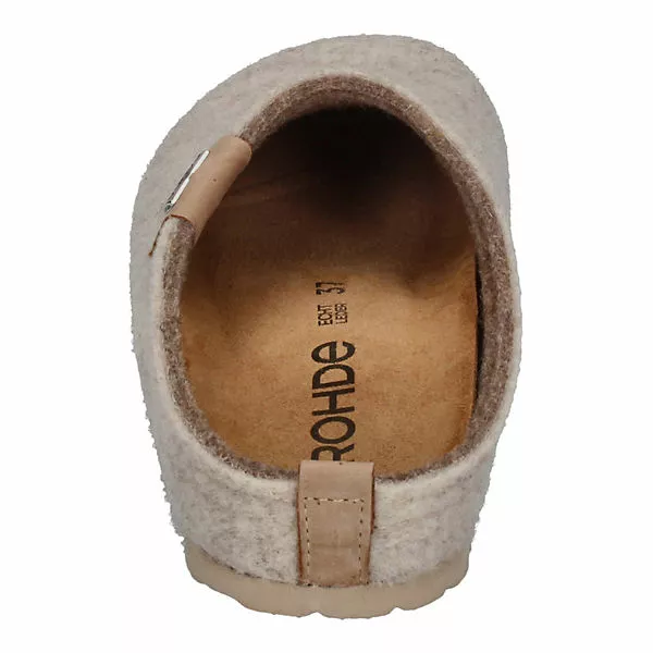Rohde NAPOLI 6800-13 Hausschuhe - Natur 7 Rohde NAPOLI 6800-13 Hausschuhe - Natur – Bild 5