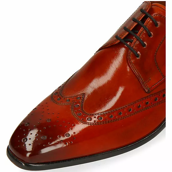 Melvin & Hamilton Lewis 3 Derby Schuhe Business-Schnürschuhe - Orange 7 Melvin & Hamilton Lewis 3 Derby Schuhe Business-Schnürschuhe - Orange – Bild 5