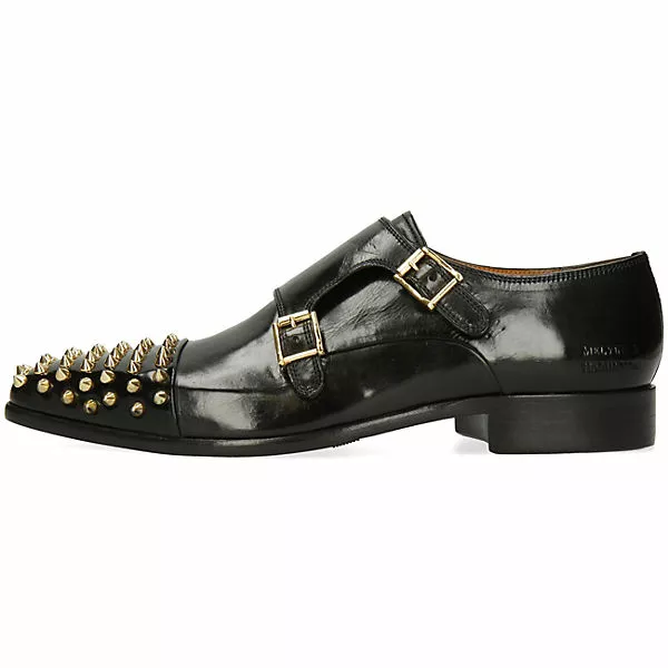 Melvin & Hamilton Lance 1 Monk Schuhe Business-Schnallenschuhe - Schwarz 4 Melvin & Hamilton Lance 1 Monk Schuhe Business-Schnallenschuhe - Schwarz – Bild 2