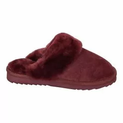 Warmbat Flurry Suede Lammfell-Hausschuhe - Rot -Schuhladen 28404008 04