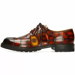 Melvin & Hamilton Pierce 2 Derby Schuhe Business-Schnürschuhe - Orange -Schuhladen 28408060 02