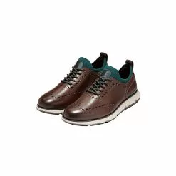 Cole Haan 4.ZERØGRAND Wingtip Oxford Business-Schnürschuhe - Dunkelgrau