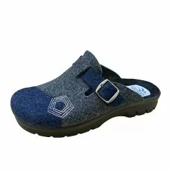 Fly Flot Herren Filz Pantoffel 882254 - Blau 9 Fly Flot Herren Filz Pantoffel 882254 - Blau -Schuhladen 28713078 03