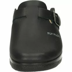 Fly Flot Pantoletten Pantoffeln - Schwarz -Schuhladen 28726630 03