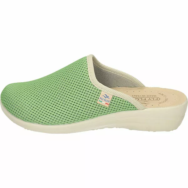 Fly Flot Pantoletten Pantoffeln - Grün 4 Fly Flot Pantoletten Pantoffeln - Grün – Bild 2