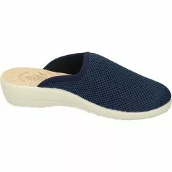 Fly Flot Pantoletten Pantoffeln - Blau -Schuhladen 28726728 04