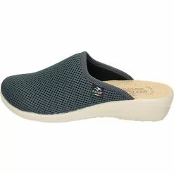Fly Flot Pantoletten Pantoffeln - Grau -Schuhladen 28726812 02