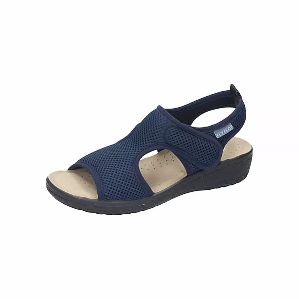 Fly Flot Pantoletten Pantoffeln - Blau 3 Fly Flot Pantoletten Pantoffeln - Blau