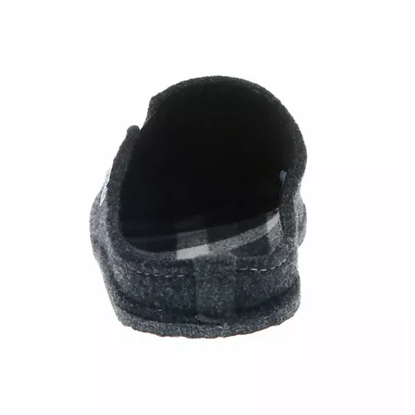 Tofee Herren Hausschuhe Pantoffeln Pantoletten Slipper Naturwollfilz Anthrazit - Anthrazit 4 Tofee Herren Hausschuhe Pantoffeln Pantoletten Slipper Naturwollfilz Anthrazit - Anthrazit – Bild 2