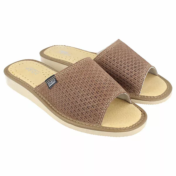 Filsko Almada - Slippers - Halb Offen - Weiches Veloursleder 9 Filsko Almada - Slippers - Halb Offen - Weiches Veloursleder – Bild 7