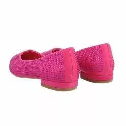 Ital-Design Klassische Ballerinas , Blockabsatz, Strass -Schuhladen 29346375 03