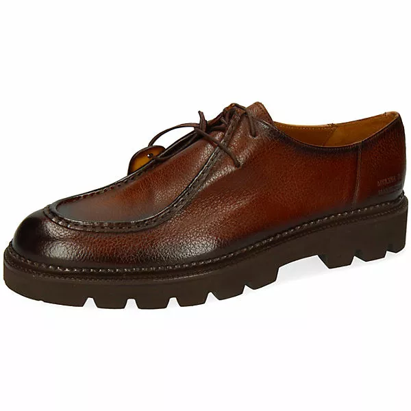 Melvin & Hamilton Pierce 10 Derby Schuhe Business-Schnürschuhe - Braun 2 Melvin & Hamilton Pierce 10 Derby Schuhe Business-Schnürschuhe - Braun