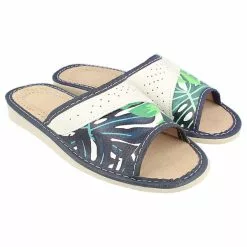 Filsko Karvia - Slipper - Aus Rindsleder - Mit Blattmuster -Schuhladen 29626828 07