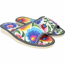 Filsko Hamina - Hausschuhe - Farbenfrohes Retro Blumenmuster -Schuhladen 29626930 07