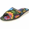 Filsko Hamina - Hausschuhe - Farbenfrohes Retro Blumenmuster 2 Filsko Hamina - Hausschuhe - Farbenfrohes Retro Blumenmuster -Schuhladen 29626931 01