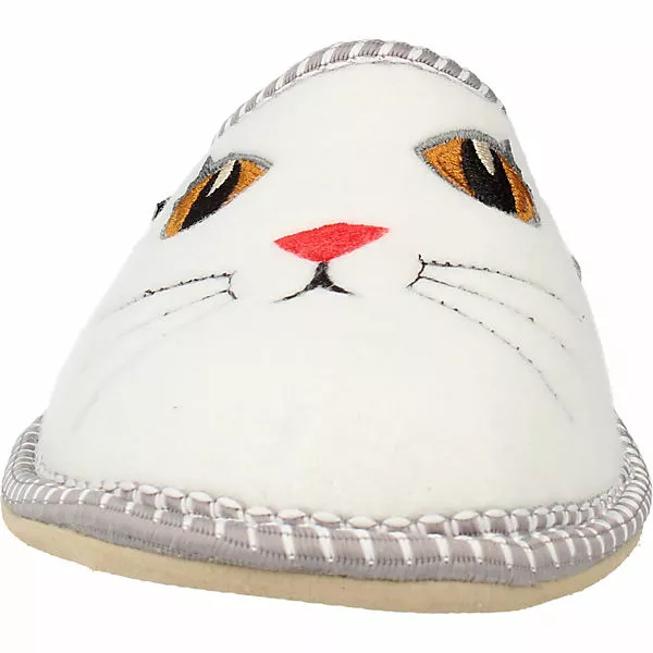 Filsko Litton - Filzpantoffeln Damen - Katzengesicht - Leicht - Weich - EVA Sohle 5 Filsko Litton - Filzpantoffeln Damen - Katzengesicht - Leicht - Weich - EVA Sohle – Bild 3