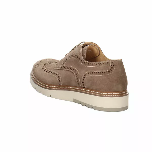 Digel Herren Businessschuhe Sidney Schnürschuh Schnürhalbschuhe Büro Elegant Veloursleder Uni Business-Schnürschuhe - Beige 9 Digel Herren Businessschuhe Sidney Schnürschuh Schnürhalbschuhe Büro Elegant Veloursleder Uni Business-Schnürschuhe - Beige – Bild 7