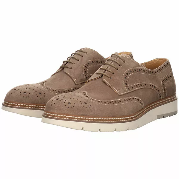 Digel Herren Businessschuhe Sidney Schnürschuh Schnürhalbschuhe Büro Elegant Veloursleder Uni Business-Schnürschuhe - Beige 12 Digel Herren Businessschuhe Sidney Schnürschuh Schnürhalbschuhe Büro Elegant Veloursleder Uni Business-Schnürschuhe - Beige – Bild 10